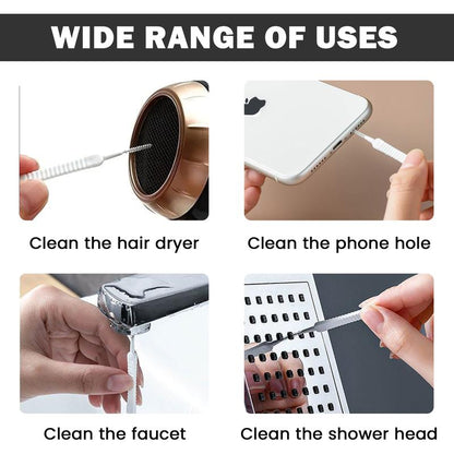 30 Counts Shower Head Cleaning Brush, Flexible Brush Head Reaches Tight Spaces，Multi-Purpose Use for Faucets and Sinks