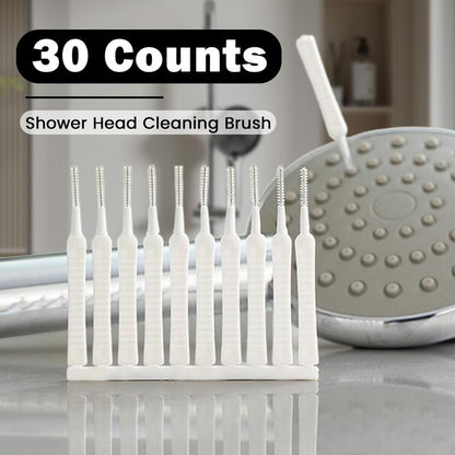 30 Counts Shower Head Cleaning Brush, Flexible Brush Head Reaches Tight Spaces，Multi-Purpose Use for Faucets and Sinks